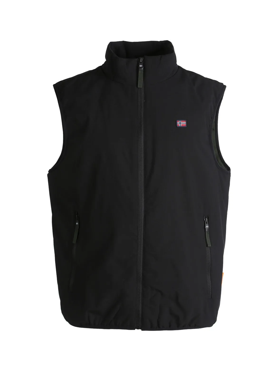 Norway Gilet da uomo con interno in pile - nero