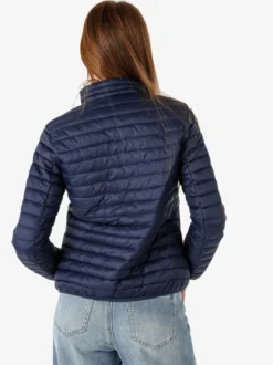 Norway Giubbino donna modello 100 grammi con zip - blu scuro