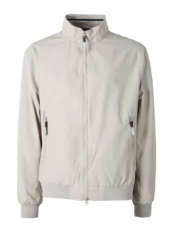 Norway Giubbotto uomo con zip e interno in pile - beige
