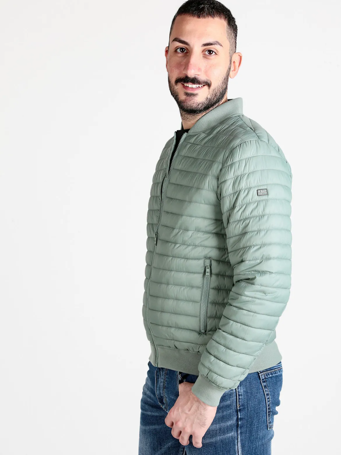 Norway Piumino da uomo 100 g con zip