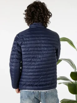 Norway Piumino leggero da uomo con zip - blu scuro