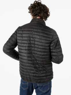 Norway Piumino leggero da uomo con zip - nero