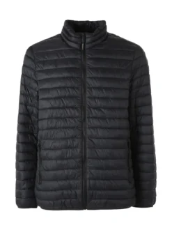 Norway Piumino leggero da uomo con zip - nero