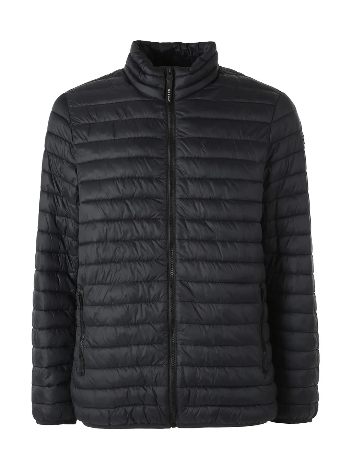 Norway Piumino leggero da uomo con zip - nero