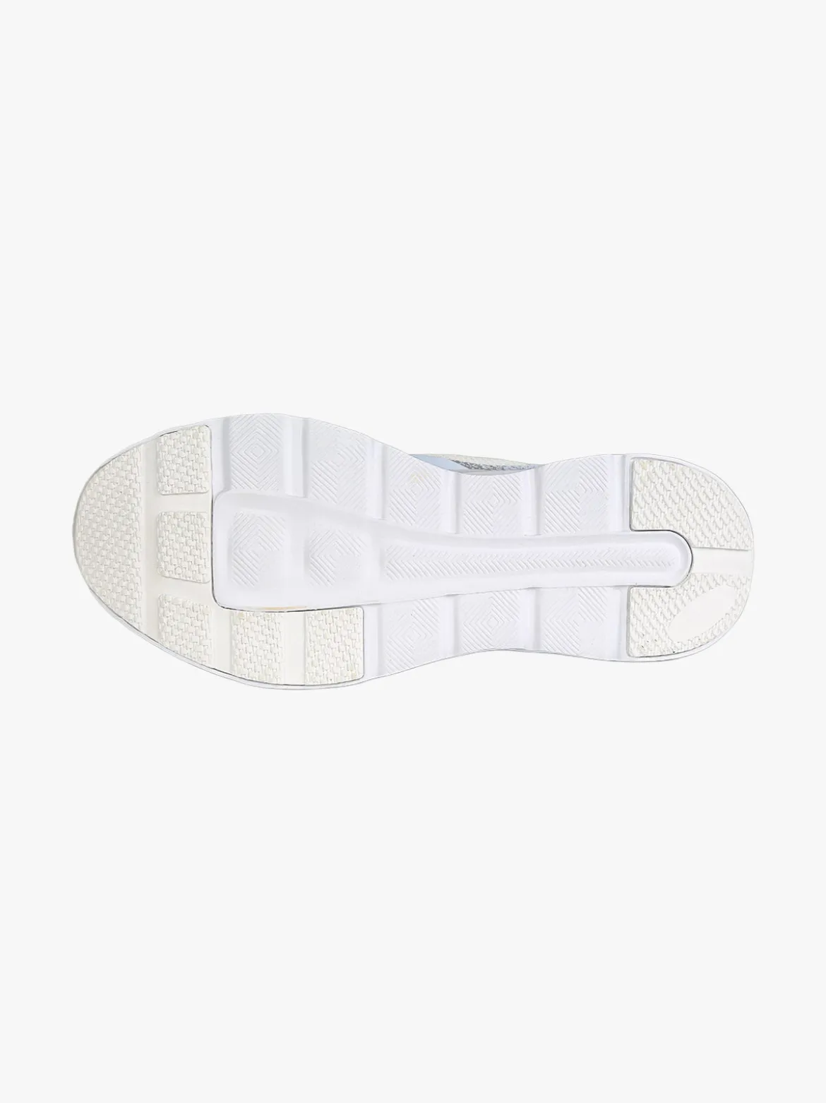 Norway Sneakers sportive da uomo con intersuola geometrica - bianco