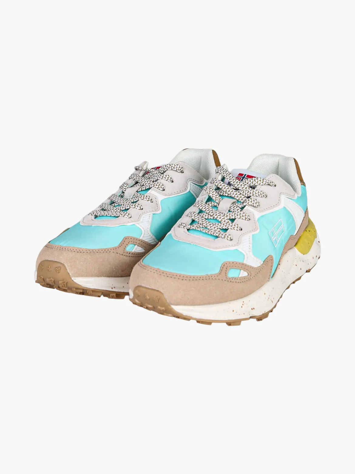 Norway Sneakers stringate da donna - acqua marina