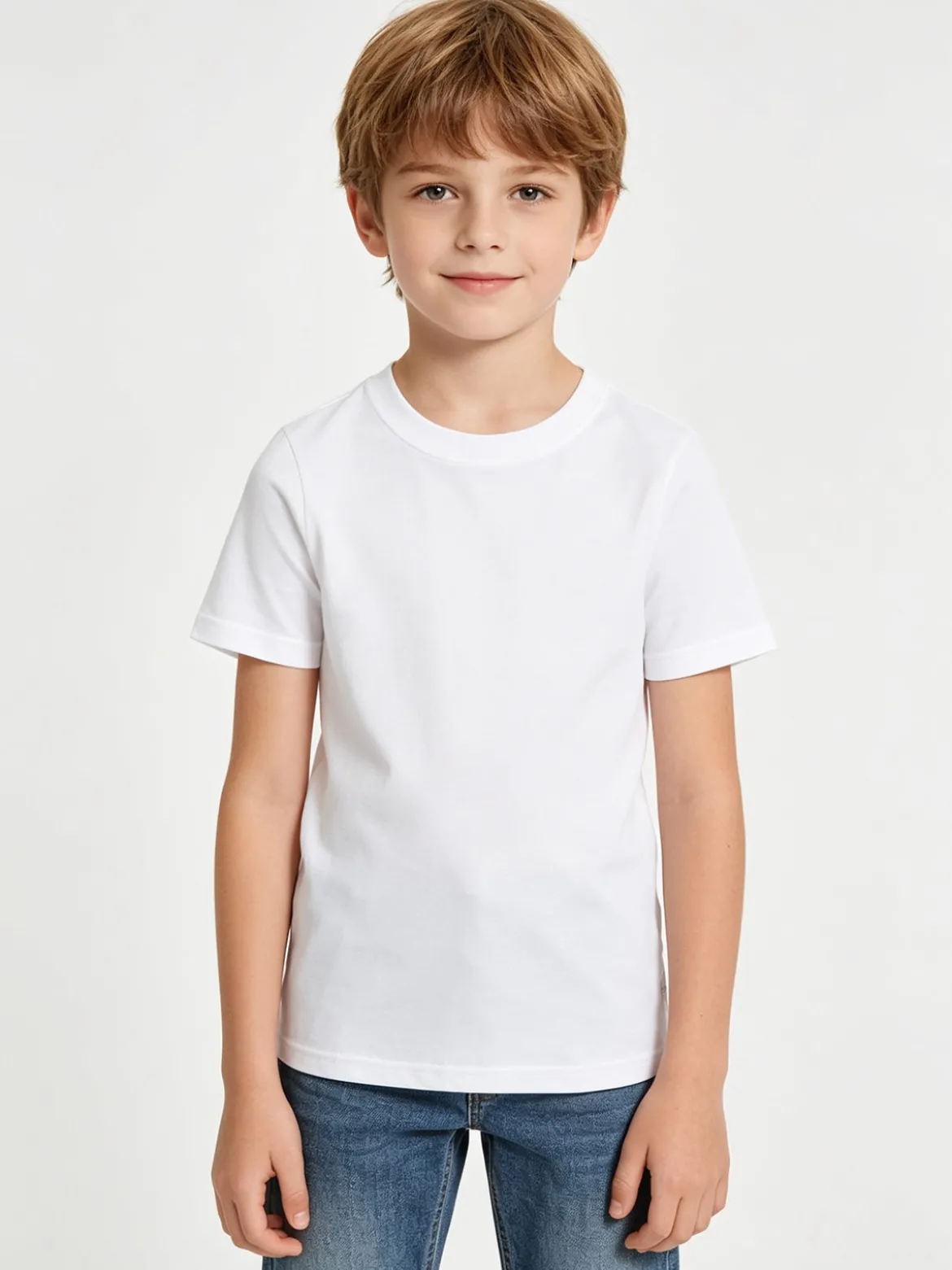 Ntg T-shirt intima da bambino in cotone interlock
