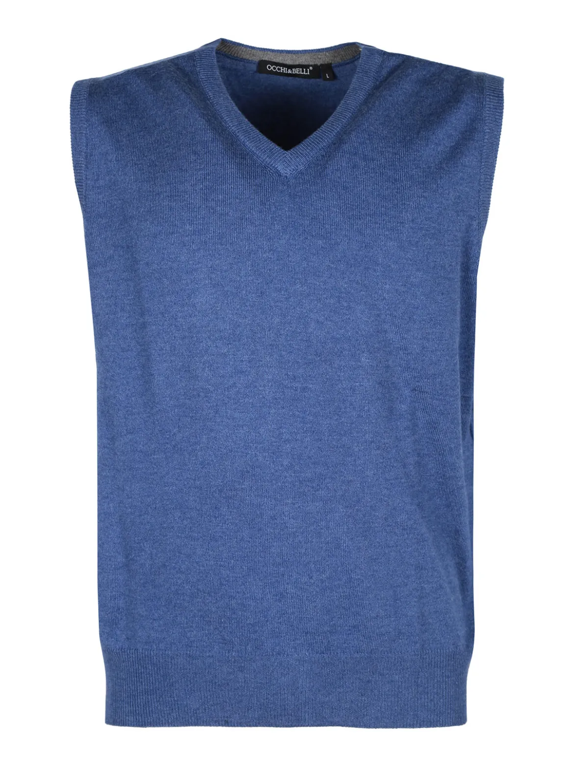 Occhi&Belli Gilet in maglia da uomo in misto cachemire
