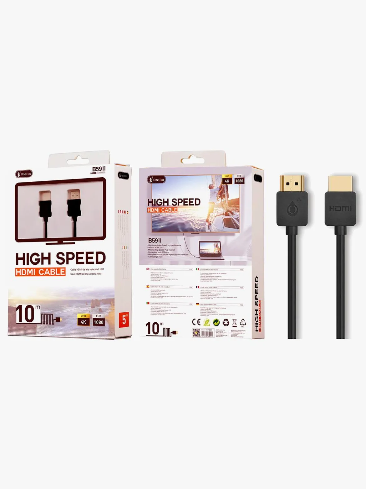 Oneplus Cavo HDMI ad alta velocità