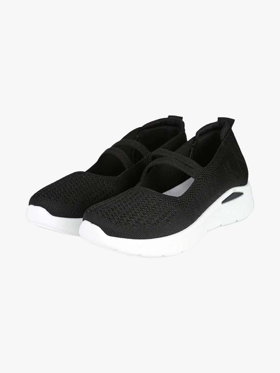 Original Marines Ballerine donna sportive in tessuto con fascette e zeppa