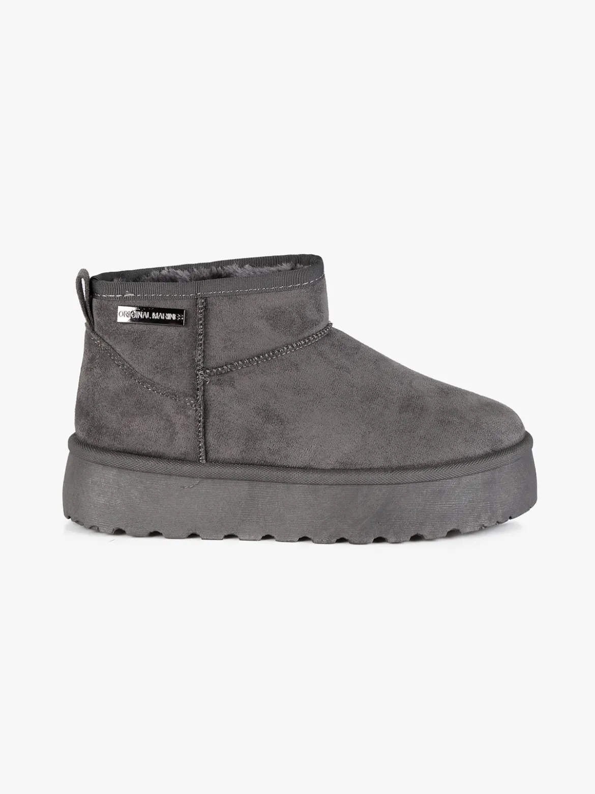 Original Marines Stivaletti donna con interno in ecopelo e platform