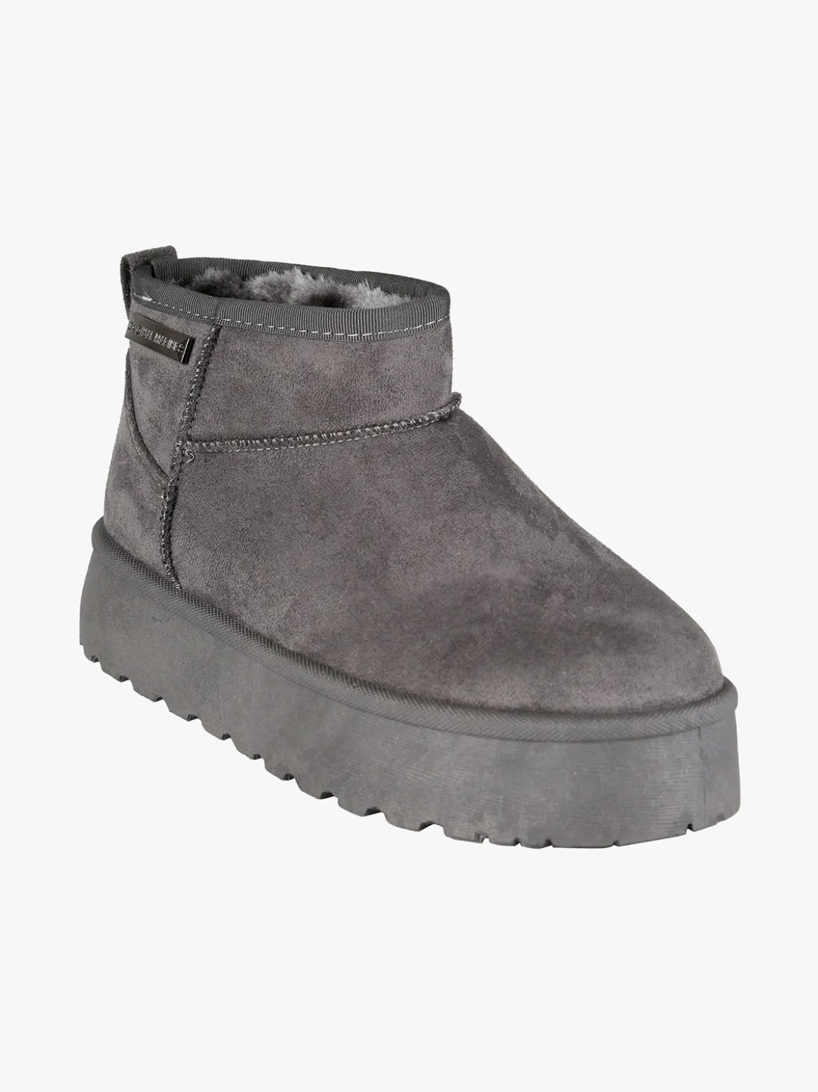 Original Marines Stivaletti donna con interno in ecopelo e platform