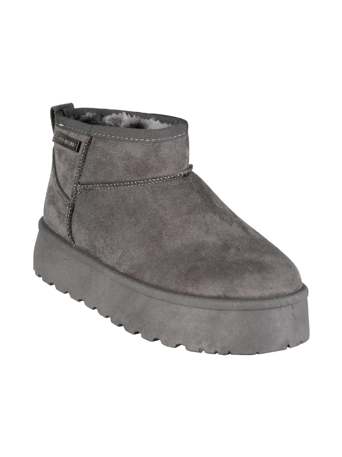 Original Marines Stivaletti donna con interno in ecopelo e platform