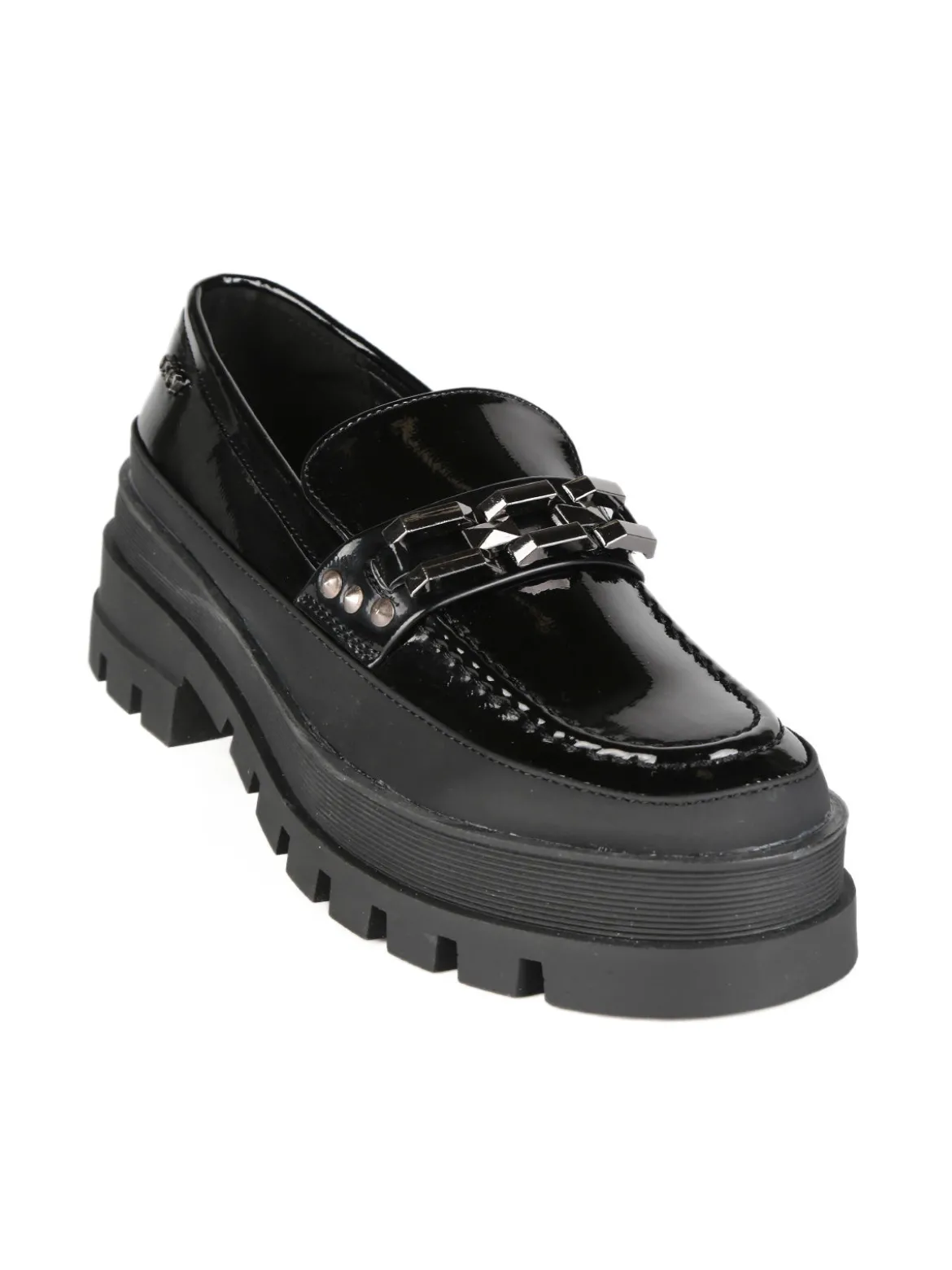Osey Mocassini donna in vernice con platform