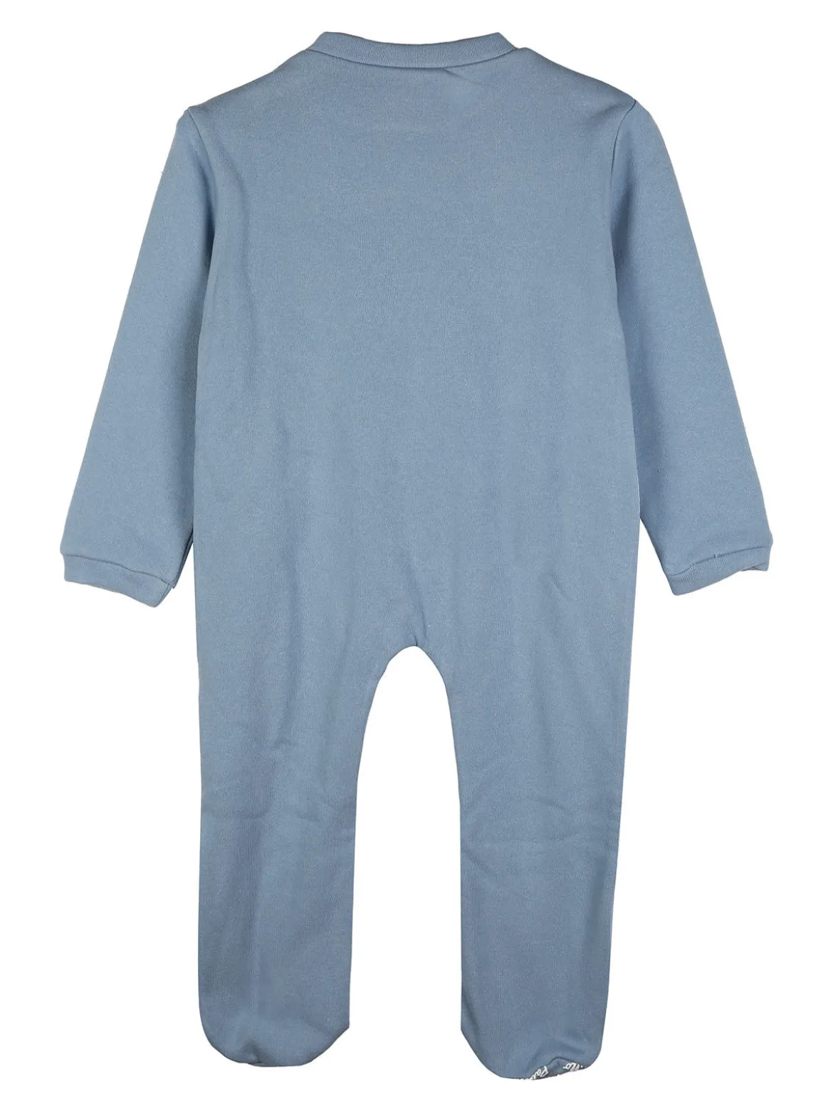 Pastello Pigiama intero da neonato con zip intera - azzurro