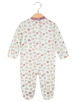 Pastello Tutina in ciniglia da neonata - fucsia