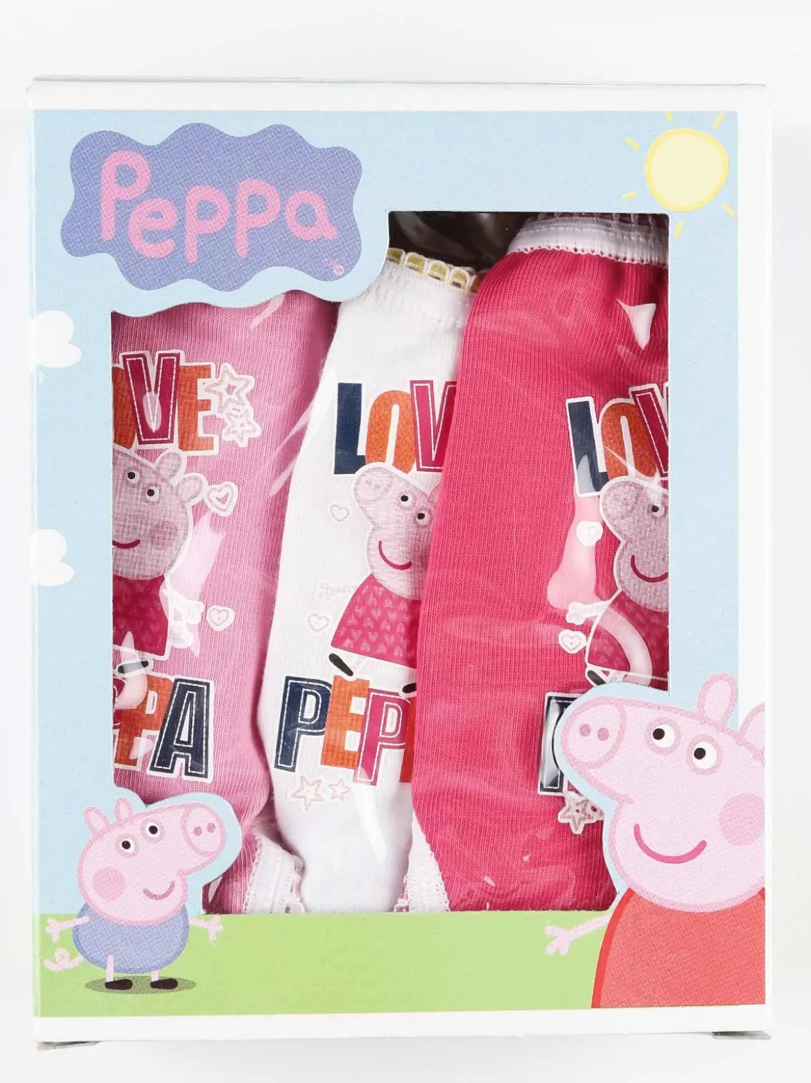 Peppa Pig Tris slip bambina con stampa