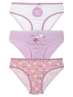 Peppa Pig Tris slip bambina con stampe