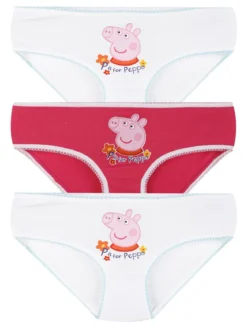 Peppa Pig Tris slip bambina in cotone