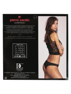 Pierre Cardin Brasiliana misto cotone con pizzo