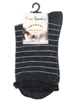 Pierre Cardin Calze corte da donna a righe - blu scuro