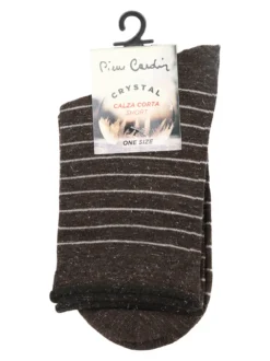 Pierre Cardin Calze corte da donna a righe - viola