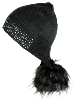 Pierre Cardin Cappellino con strass e pompon