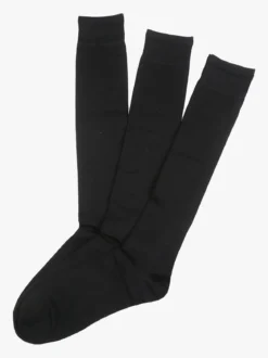 Pierre Cardin Confezione da 3 paia di calze lunghe da uomo in filo di scozia