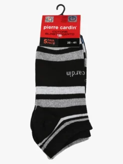Pierre Cardin 5 Paia di calze corte da donna in cotone