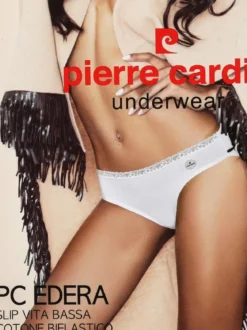 Pierre Cardin Slip in cotone con pizzo