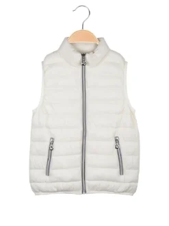 Pink Baby Smanicato da bambina imbottito con zip