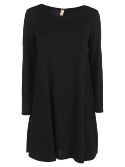 Pink Black Abito donna a maniche lunghe