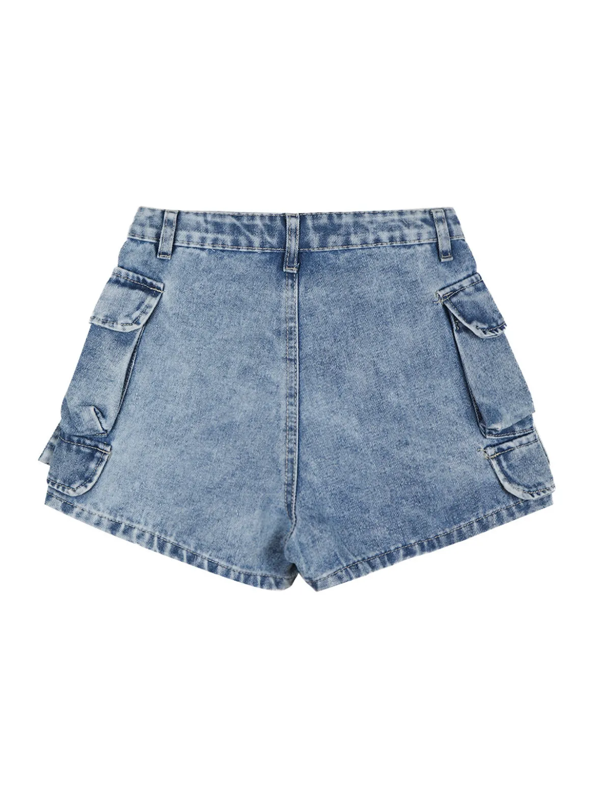 Pink Rabbit Shorts da bambina in jeans