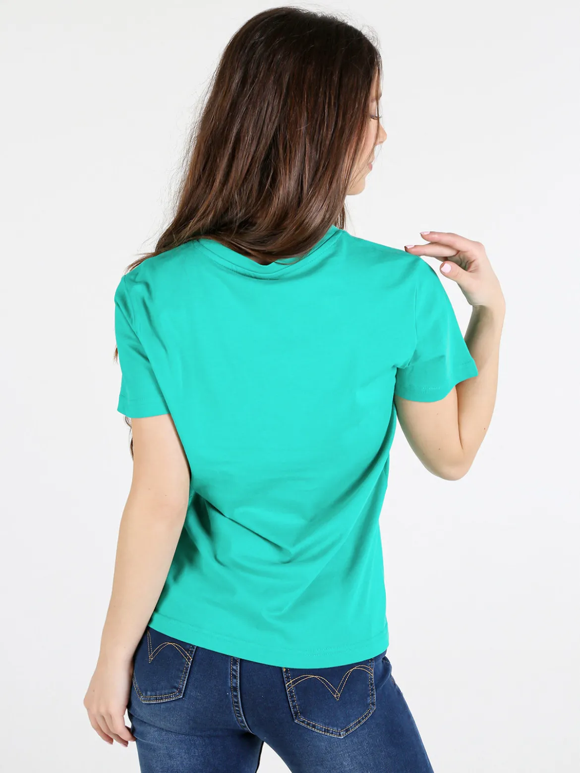 Polo Club T-shirt girocollo da donna in cotone