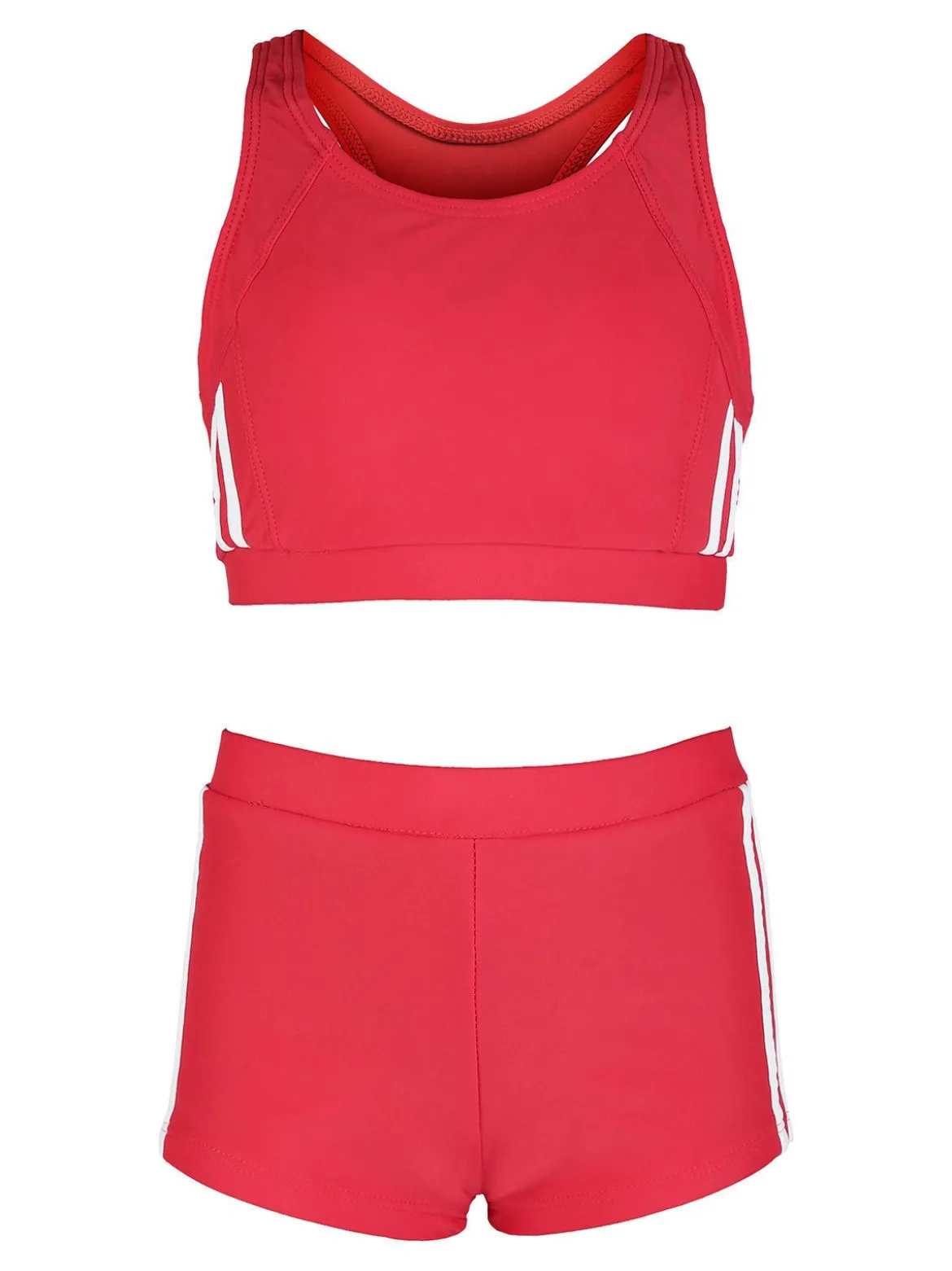 Power Flower Bikini bambina con top e boxer