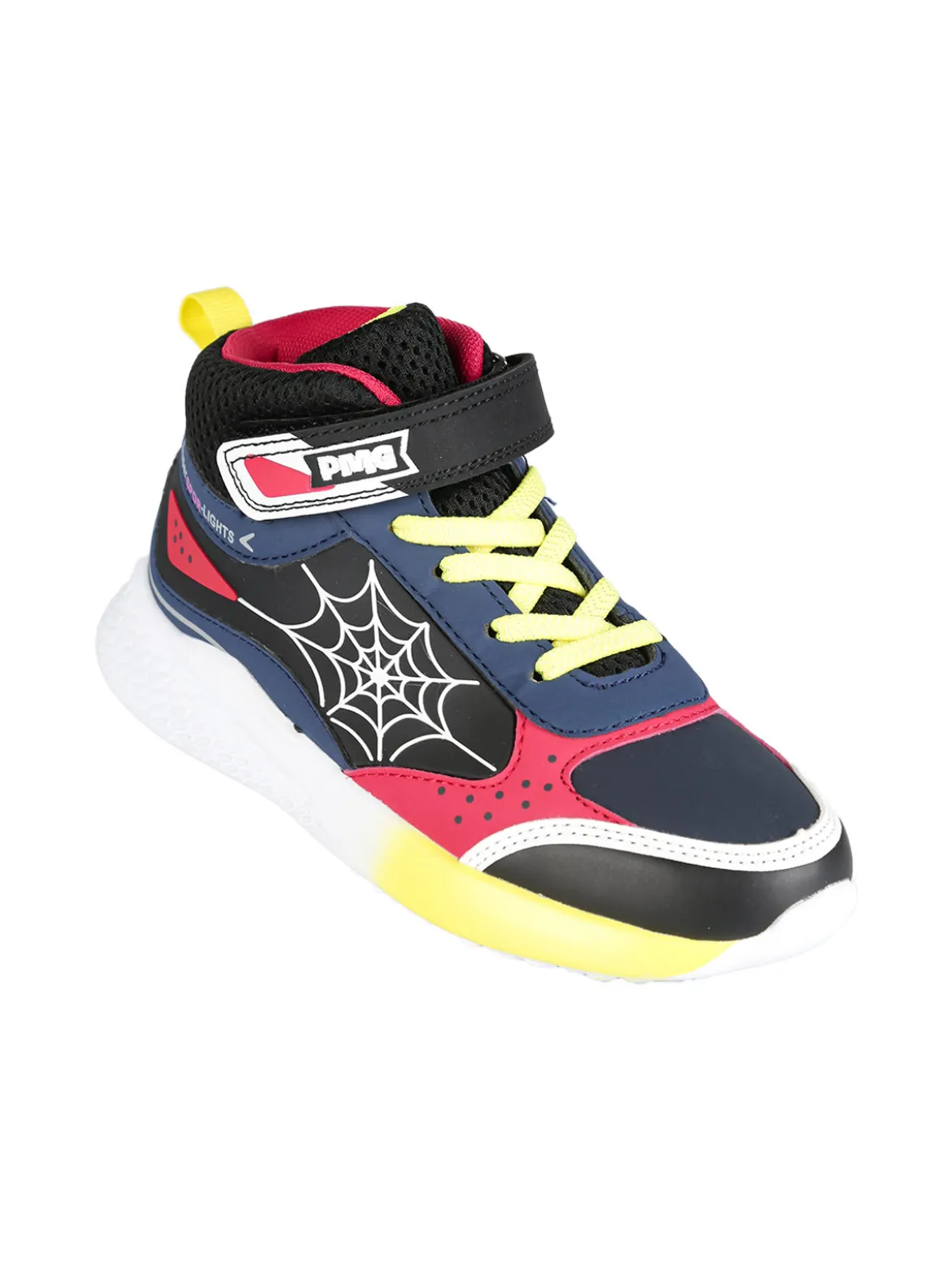 Primigi Sneakers alte da bambino con cinturino a strappo e luci