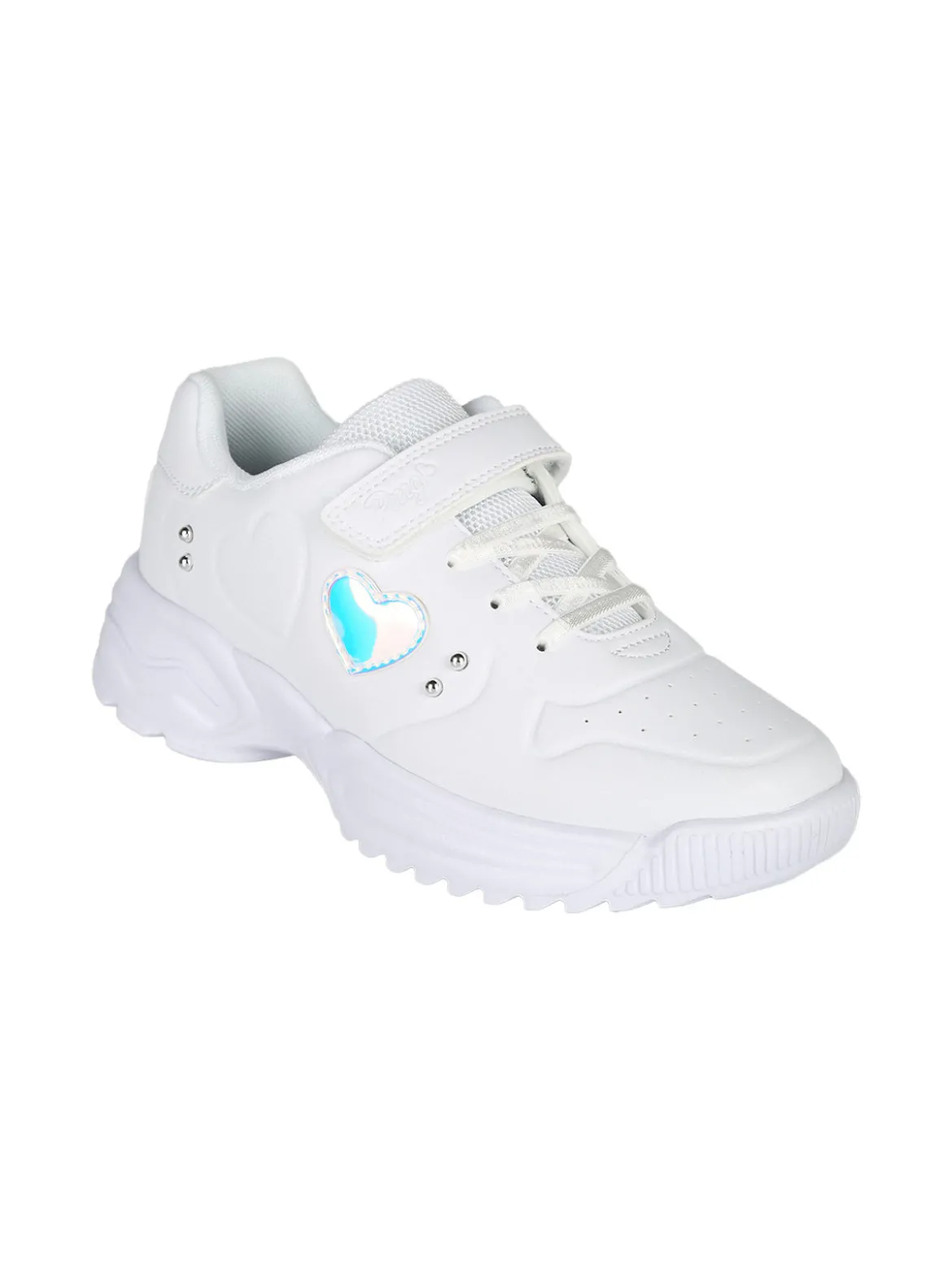 Primigi Sneakers da ragazza con cinturino a strappo e suola alta