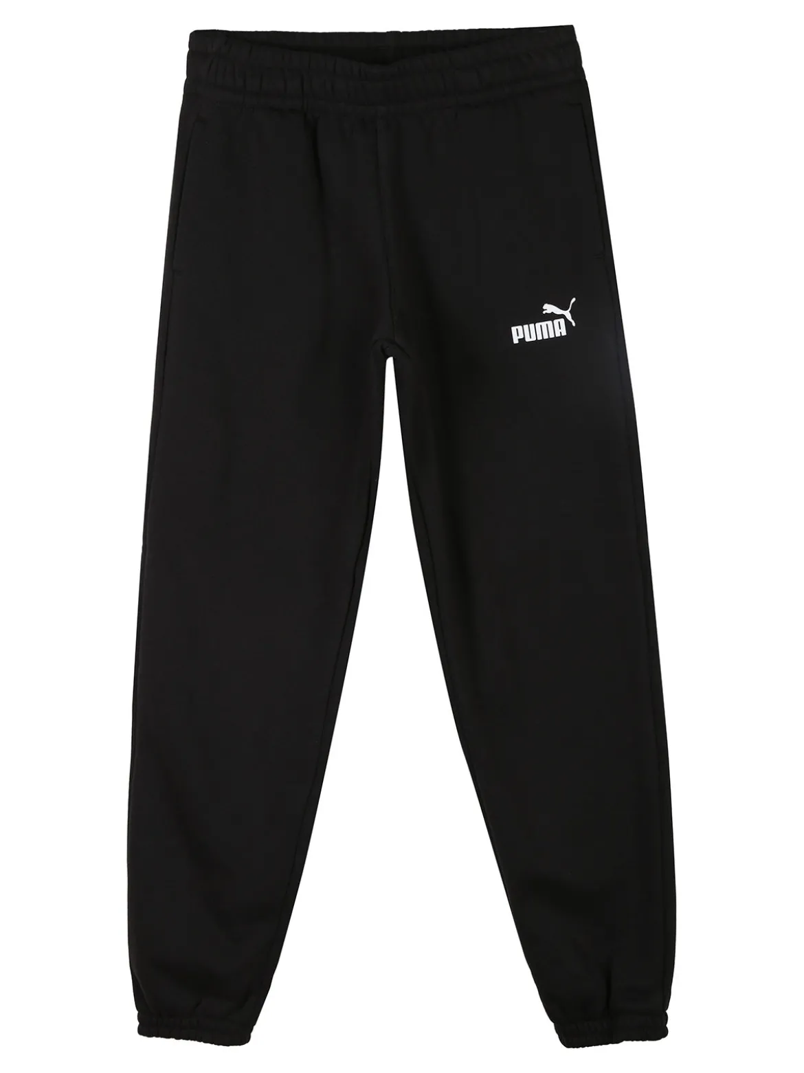 Puma ESS BLOCK SWEAT SUIT Completo tuta invernale da ragazzo con cappuccio e zip - nero