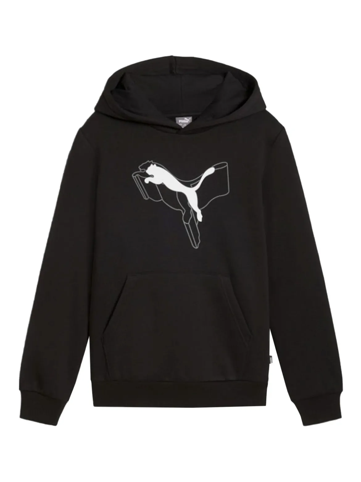 Puma ESS+Logo LAB Cat Hoodie Felpa da ragazzo con cappuccio