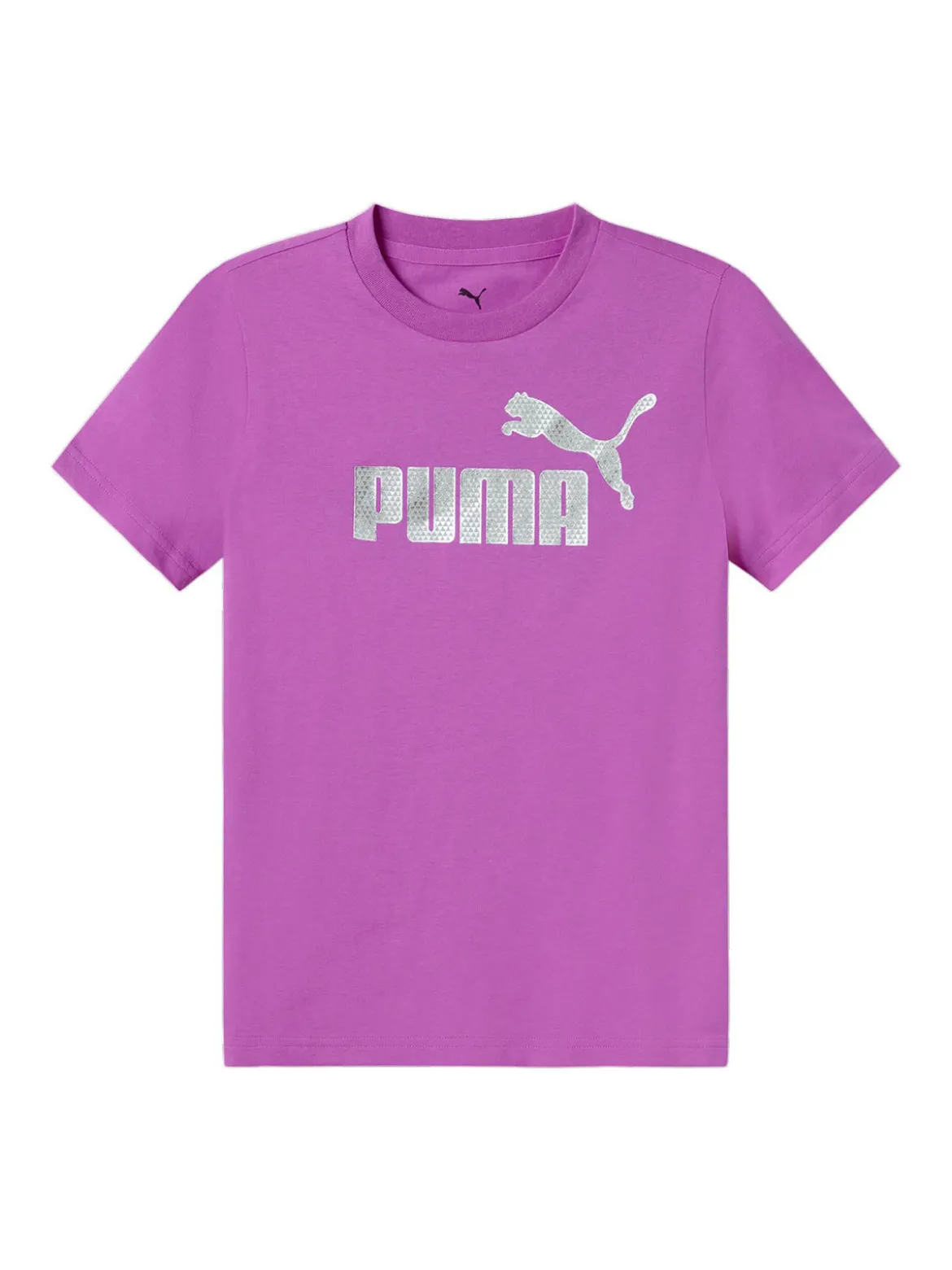 Puma ESS + TEXTURED FOIL BIG LOGO T-shirt da ragazza