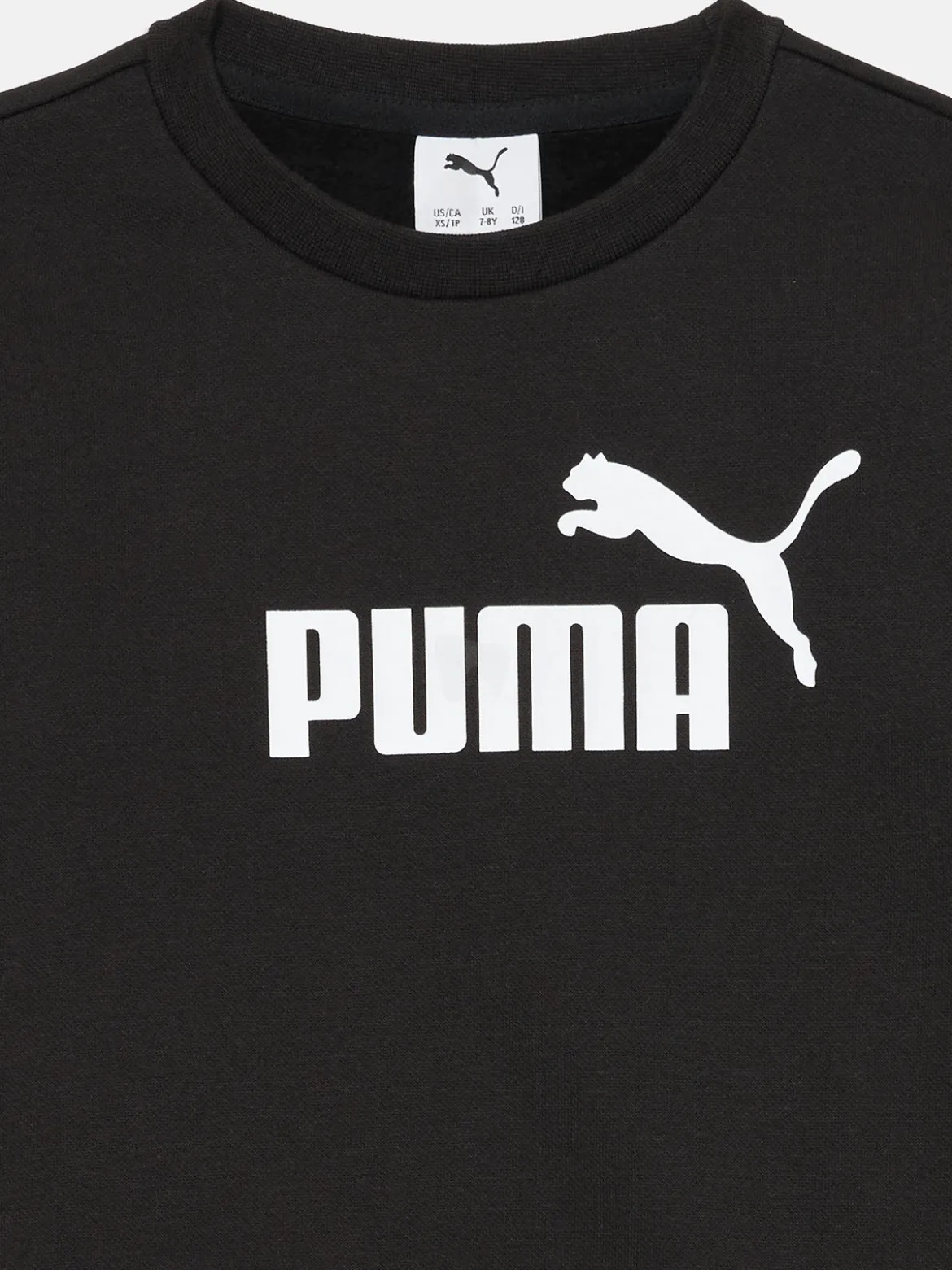 Puma LOGO CREW SUIT Completo tuta da bambini invernale - nero