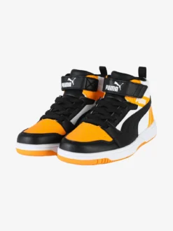 Puma Rebound v6 Mid AC Sneakers alte da bambino bicolore