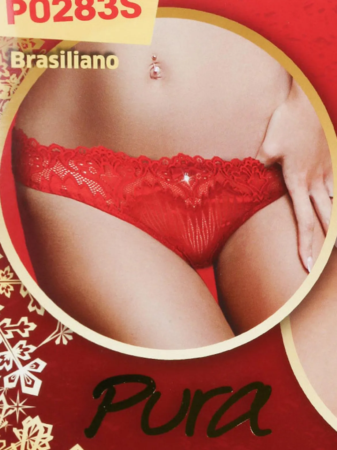 Pura Brasiliana in pizzo rosso