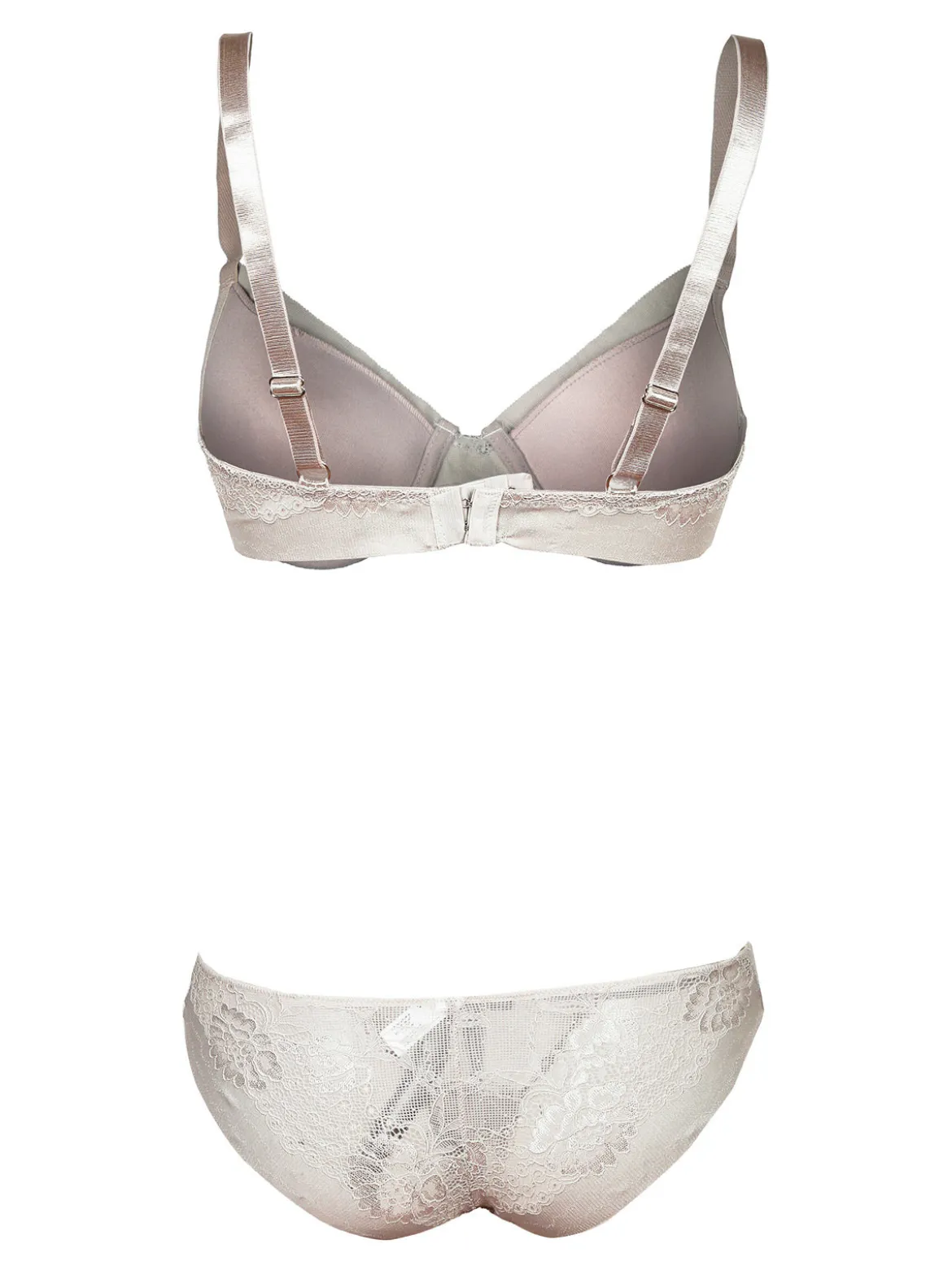 Pura P0674C Reggiseno imbottito + slip in pizzo