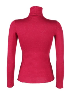 Pura P0725M Dolcevita da donna a maniche lunghe in lurex
