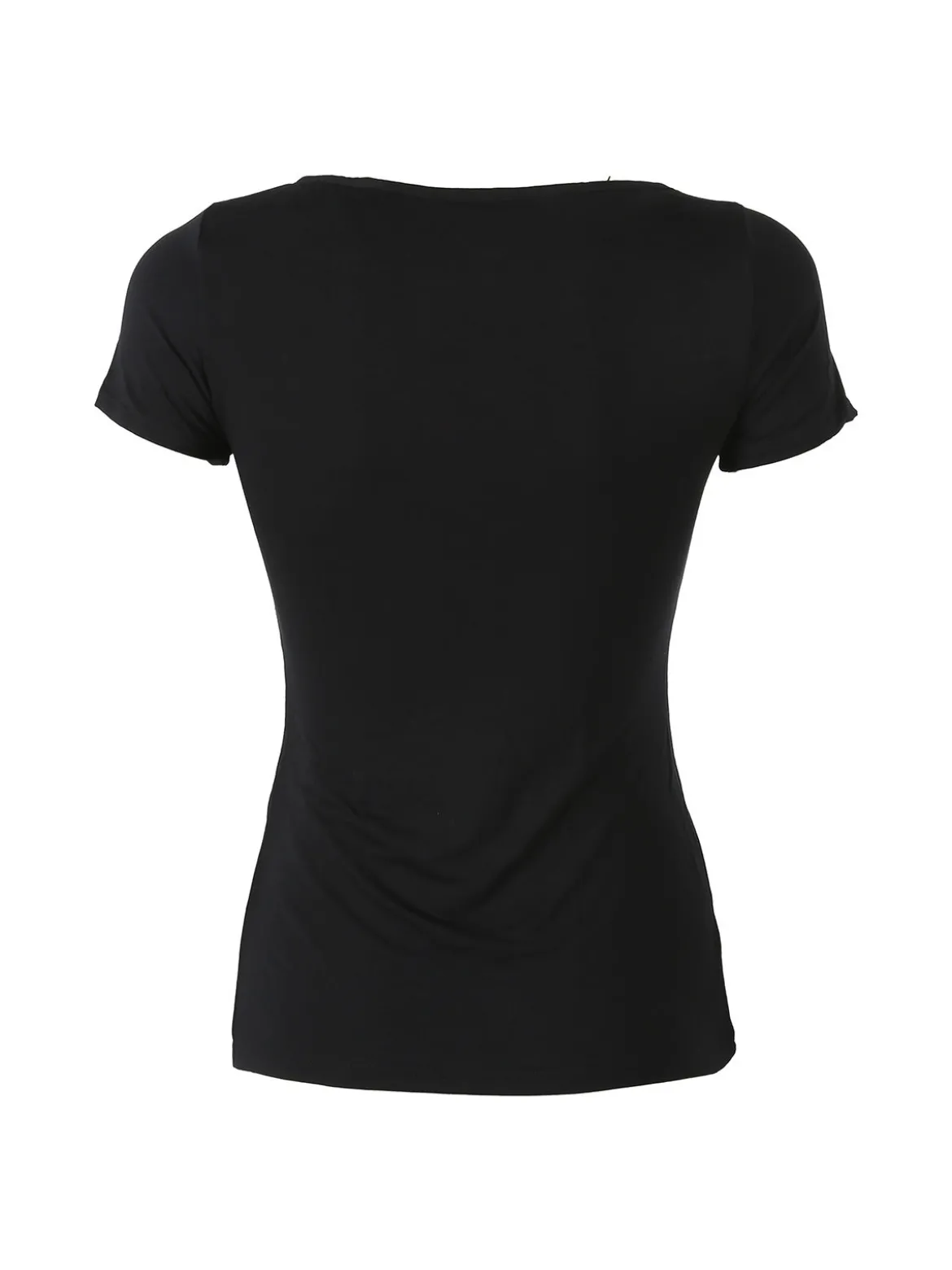 Pura T-shirt intima da donna in bamboo - nero
