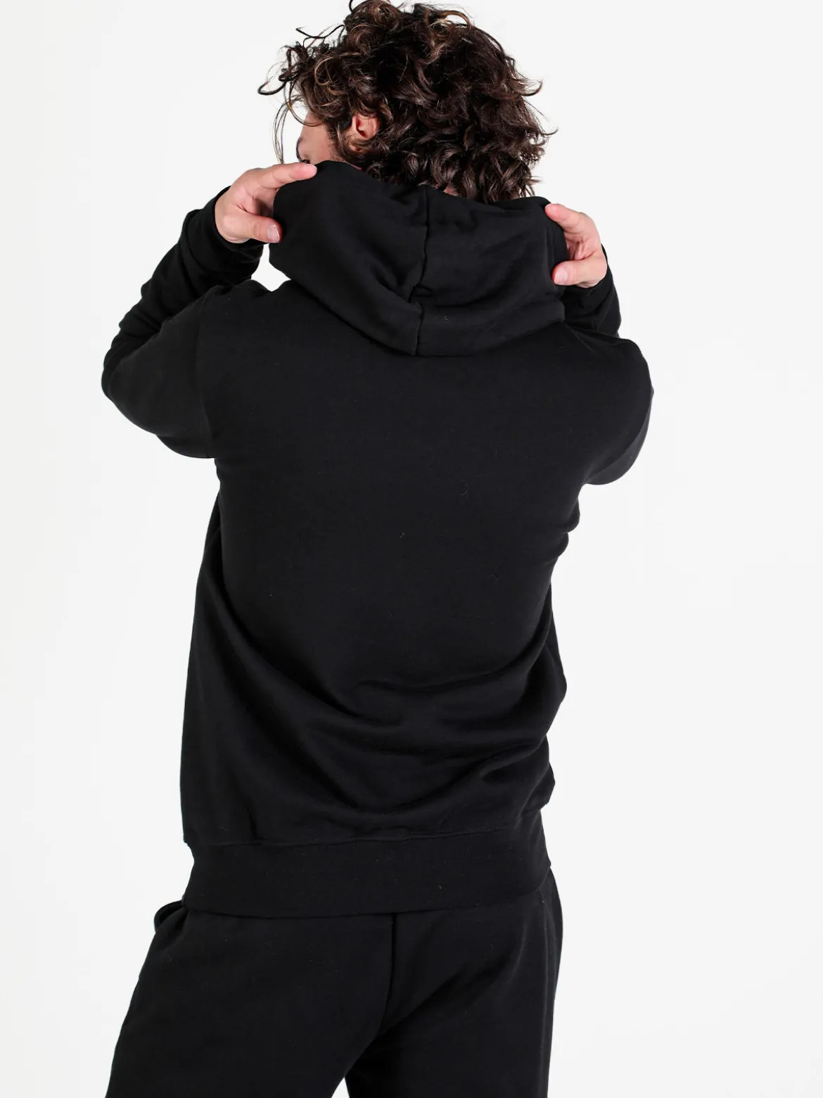 Pyrex Felpa da uomo con cappuccio in cotone con logo