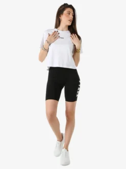 Pyrex Shorts sportivi da donna con logo - nero