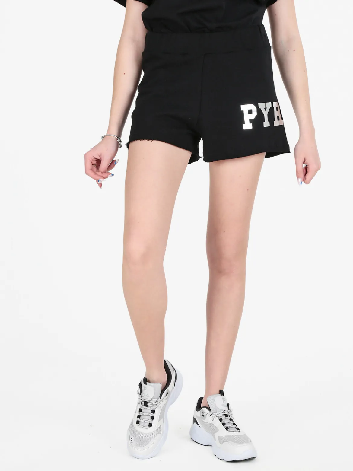 Pyrex Shorts sportivi da donna in felpa