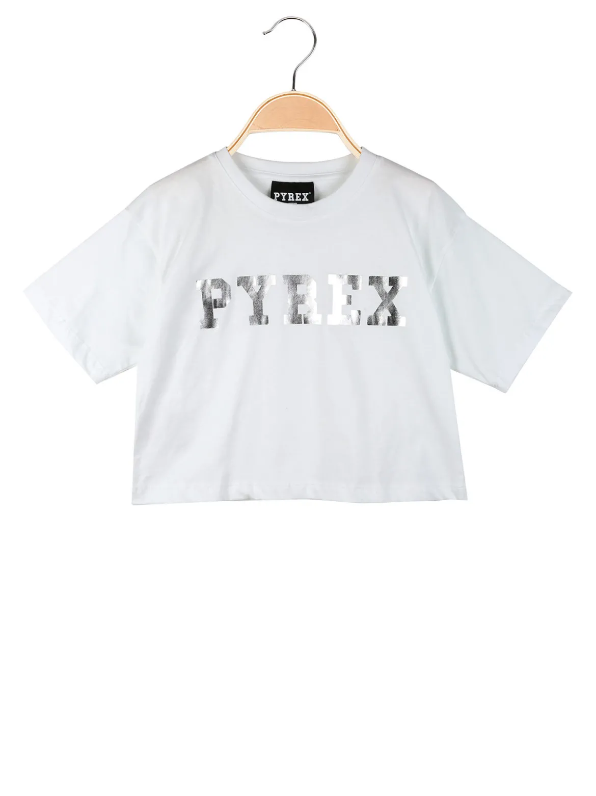 Pyrex T-shirt cropped da ragazza